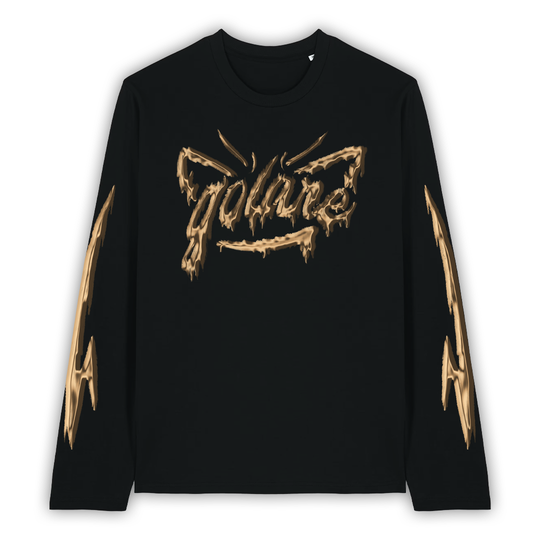 MIDAS LONG SLEEVE TEE [BLACK] – Golare