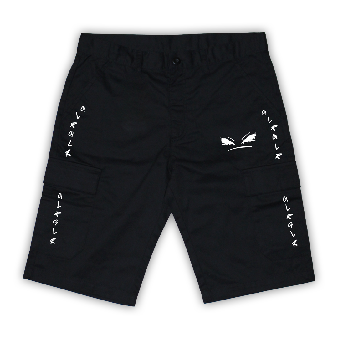 MELIOR CARGO SHORTS [BLACK]